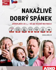 ASKO NÁBYTEK – Matrace leták od 01.04. – 31.12.