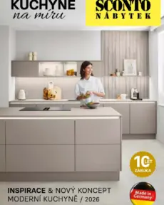 SCONTO Nábytek – Kuchyně leták od 01.02. – 31.12.