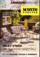 SCONTO Nábytek – Zahradní speciál leták od 24.03. – 30.09.