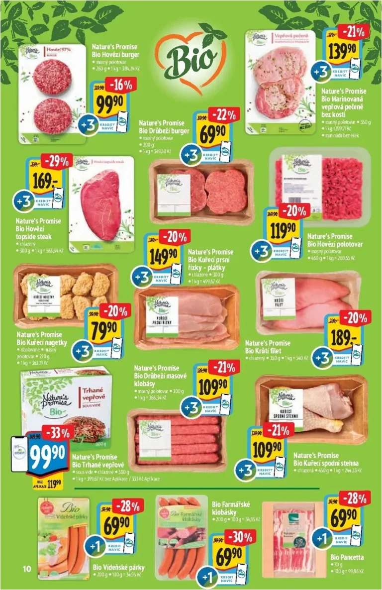 Akční leták Albert Hypermarket – Bio platný od 13.05.2026 - strana 10