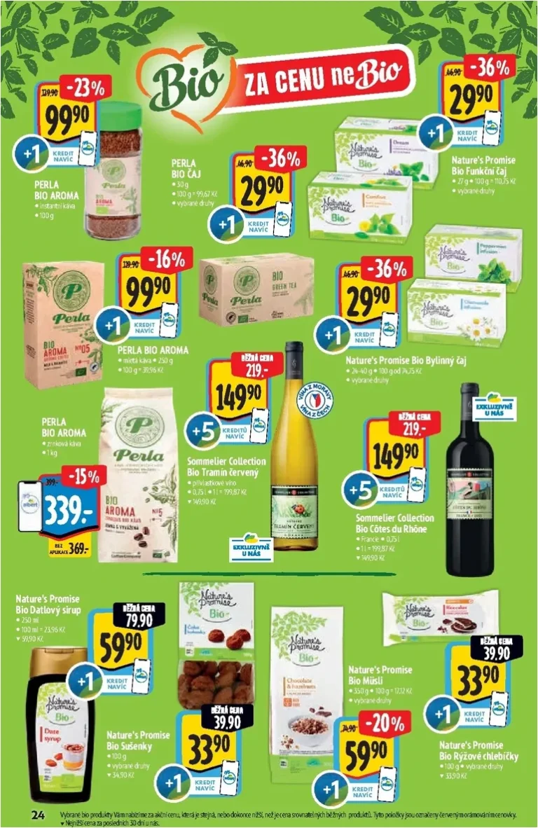 Akční leták Albert Hypermarket – Bio platný od 13.05.2026 - strana 24