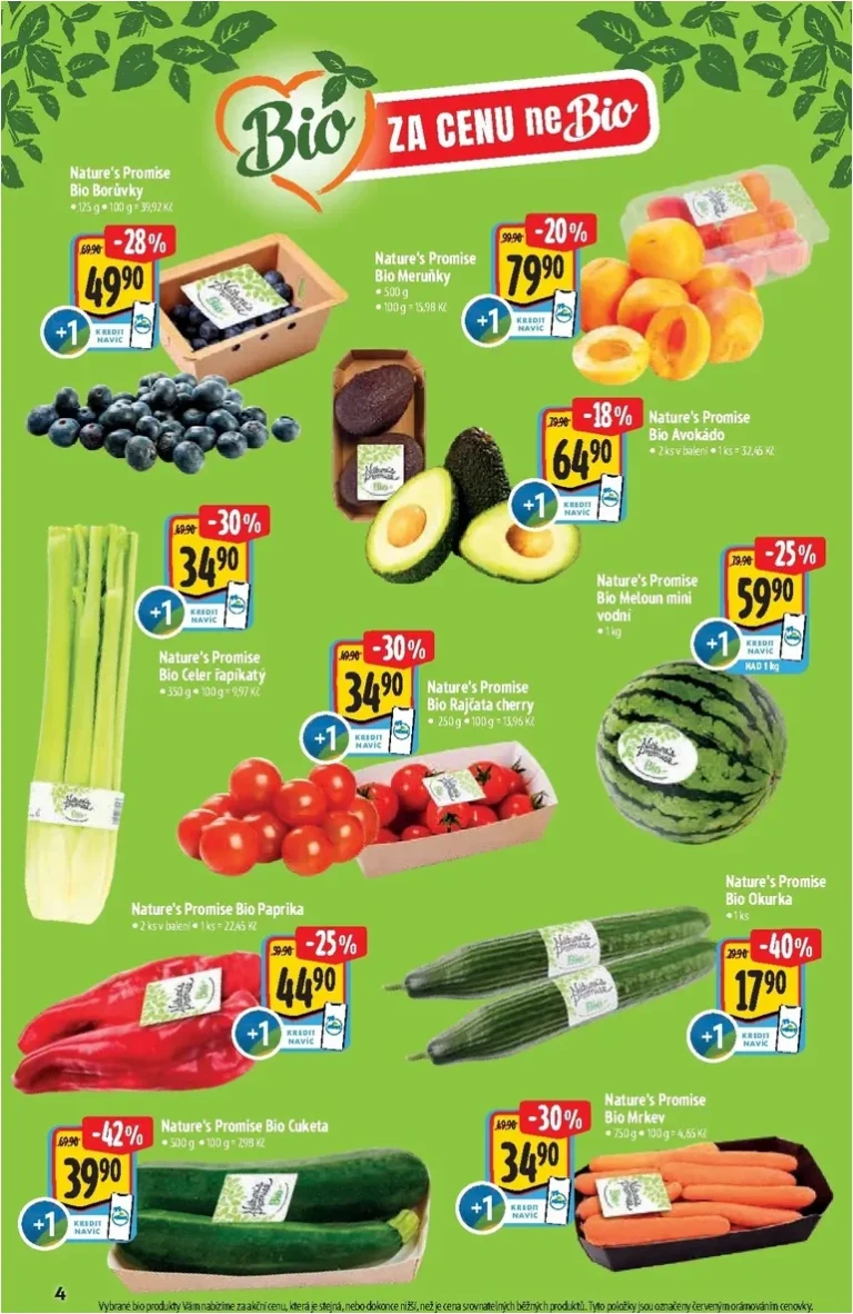 Akční leták Albert Supermarket – Bio platný od 13.05.2026 - strana 4