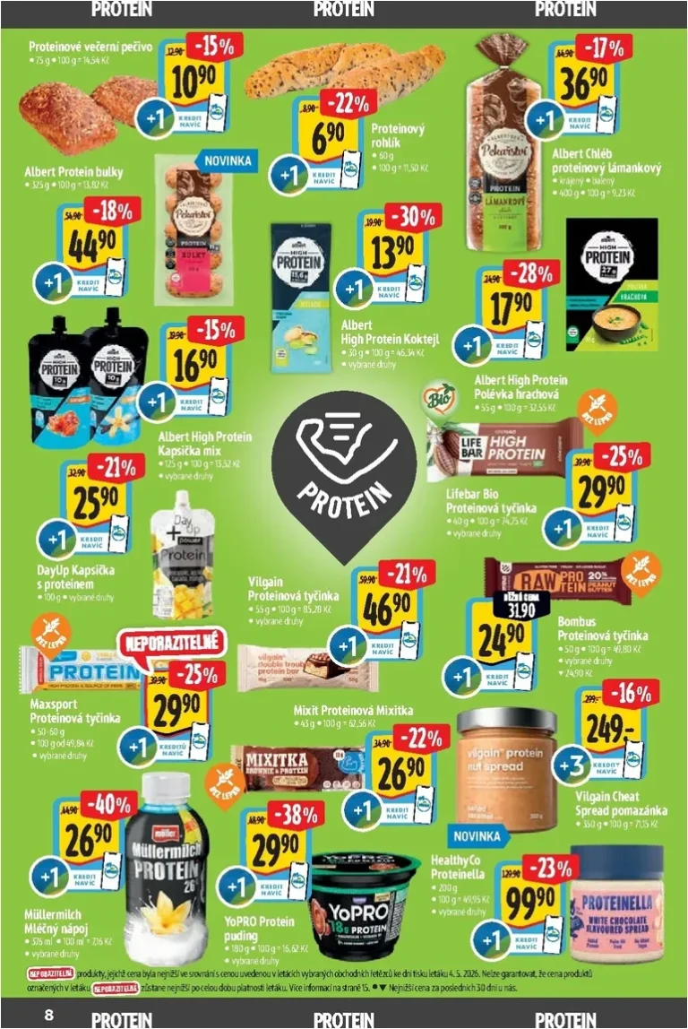 Akční leták Albert Supermarket – Bio platný od 13.05.2026 - strana 8