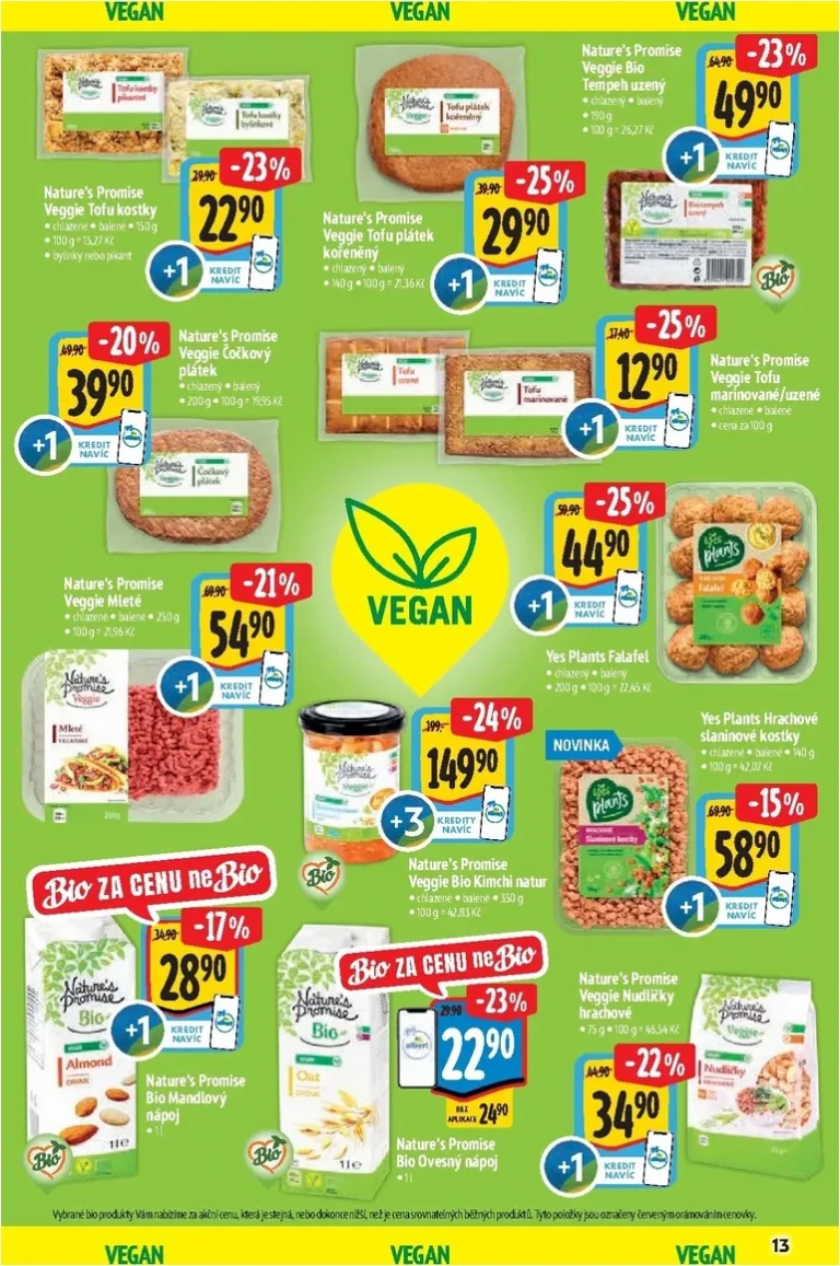 Akční leták Albert Supermarket – Bio platný od 13.05.2026 - strana 13