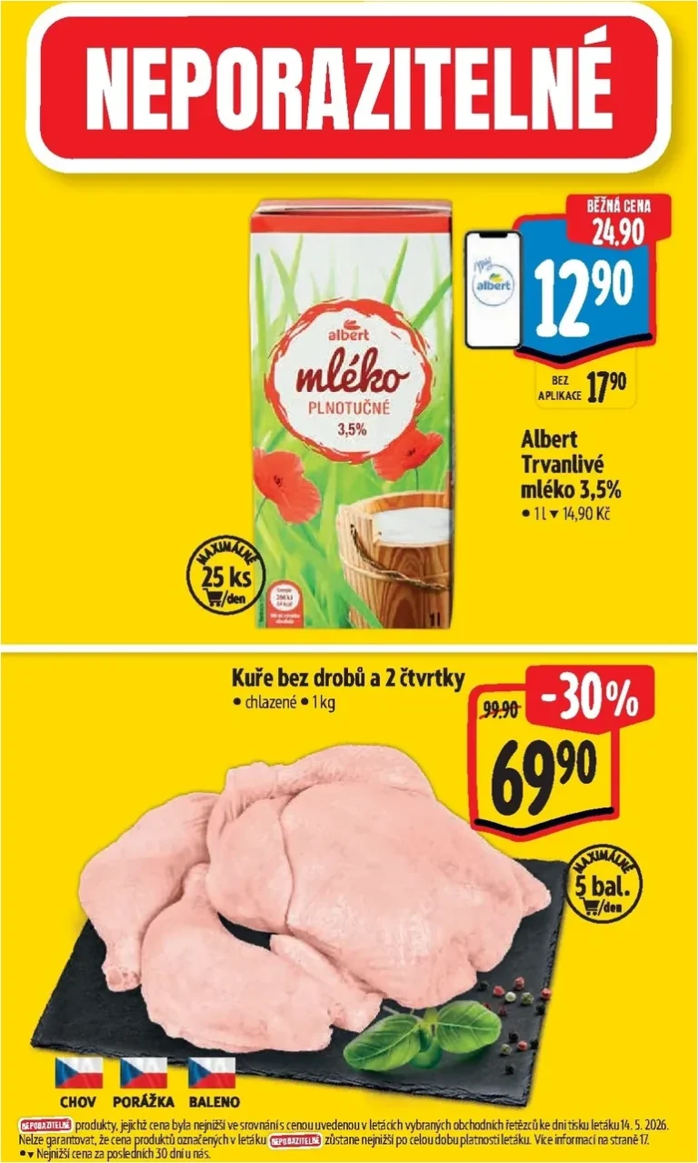 Akční leták Albert Supermarket platný od 20.05.2026 - strana 2