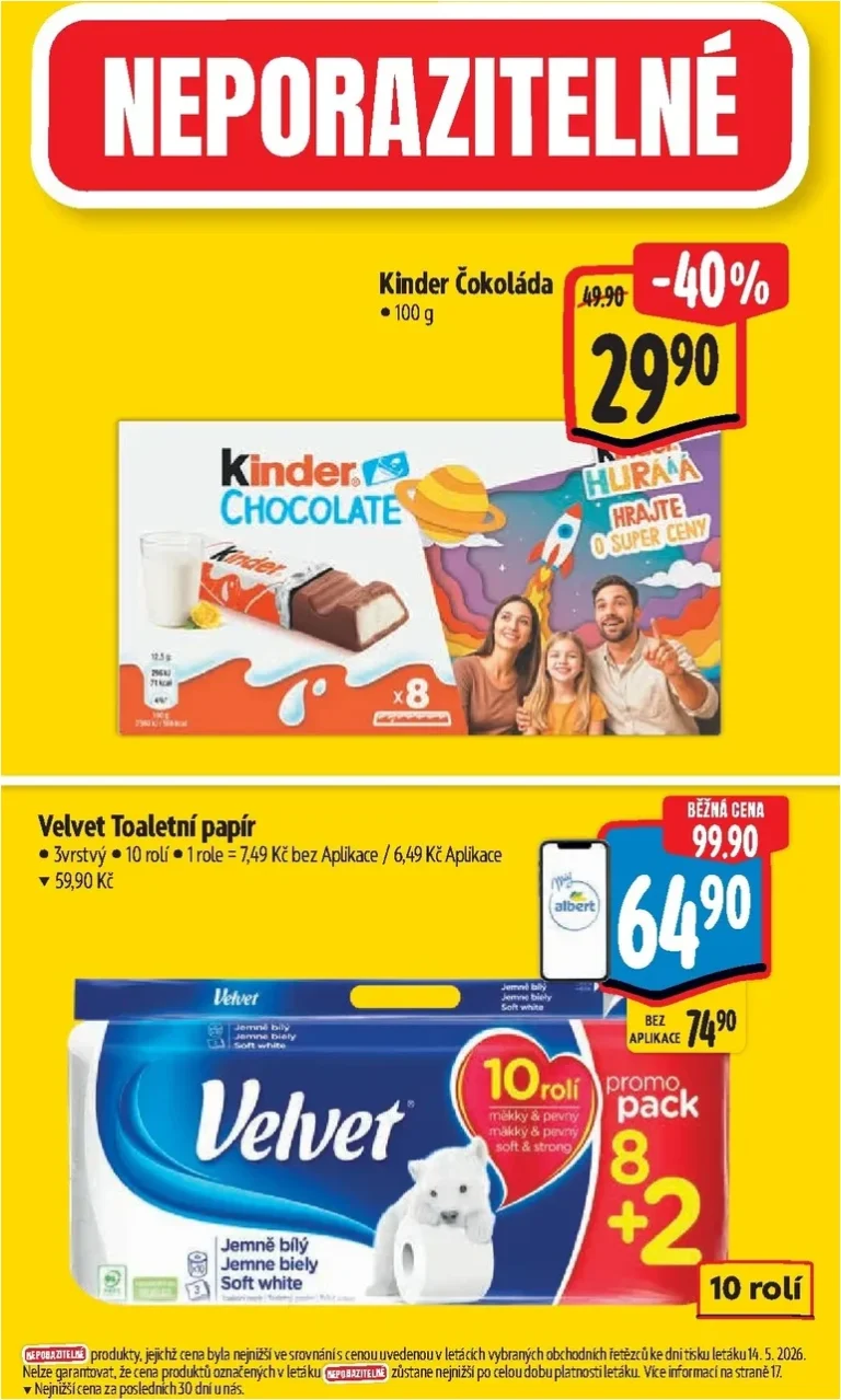 Akční leták Albert Supermarket platný od 20.05.2026 - strana 4