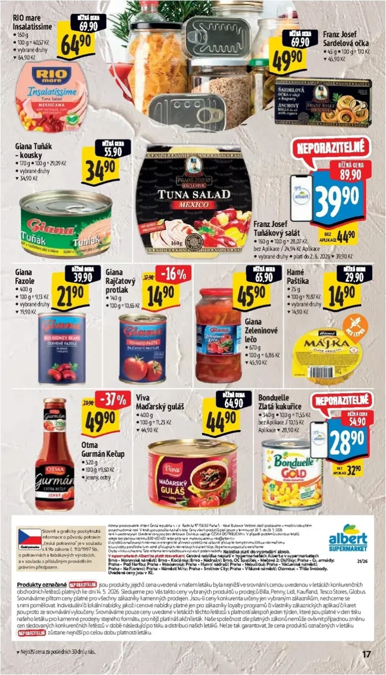 Akční leták Albert Supermarket platný od 20.05.2026 - strana 25