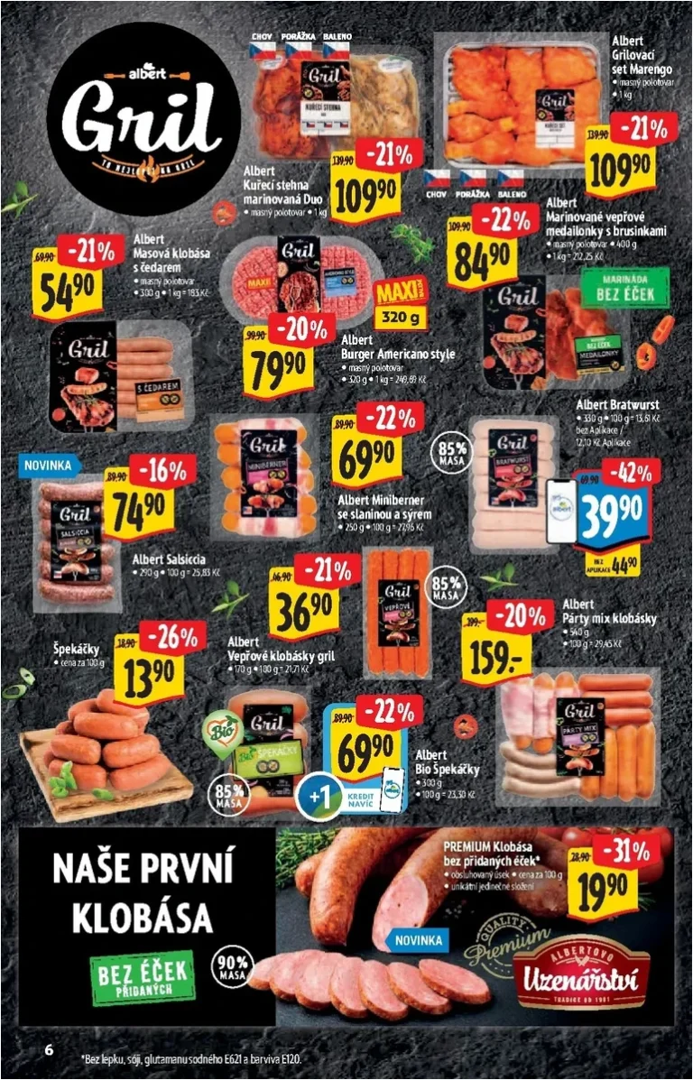 Akční leták Albert Hypermarket – Akční katalog platný od 20.05.2026 - strana 6