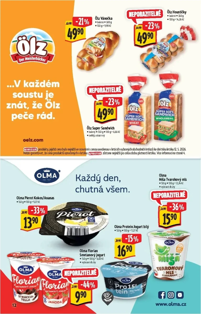 Akční leták Albert Hypermarket – Akční katalog platný od 20.05.2026 - strana 12
