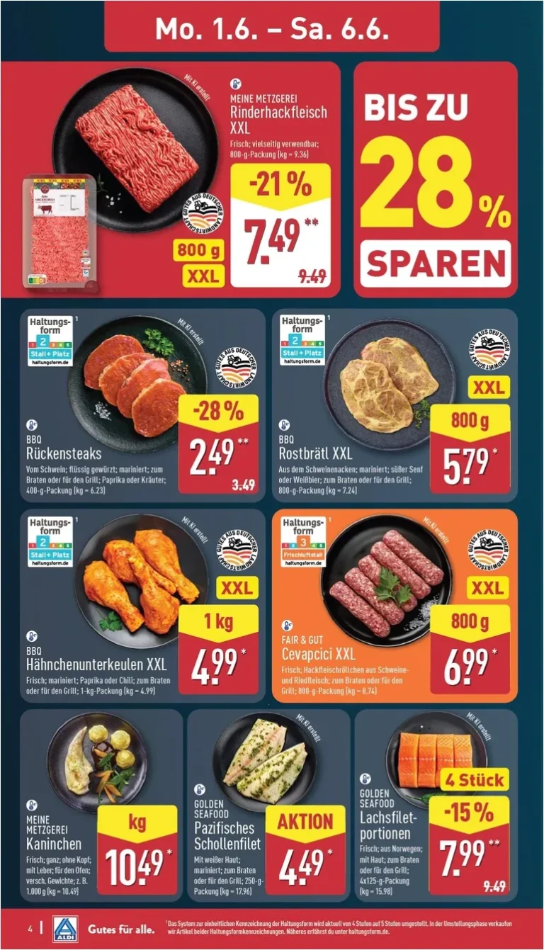 Nejnovější Aldi Nord Německo leták platný od 01.06.2026 ⭐ - strana 4