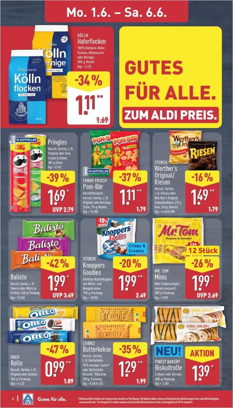 Nejnovější Aldi Nord Německo leták platný od 01.06.2026 ⭐ - strana 6