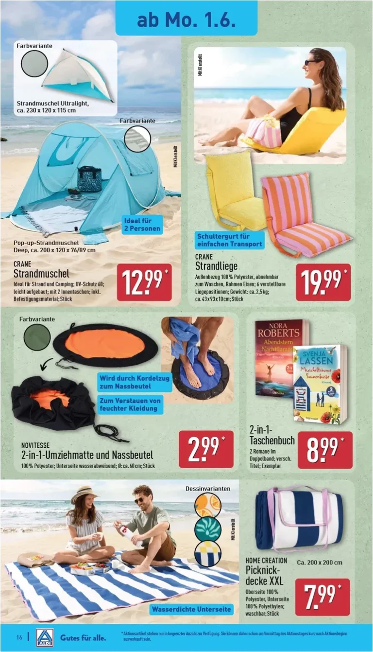Nejnovější Aldi Nord Německo leták platný od 01.06.2026 ⭐ - strana 16
