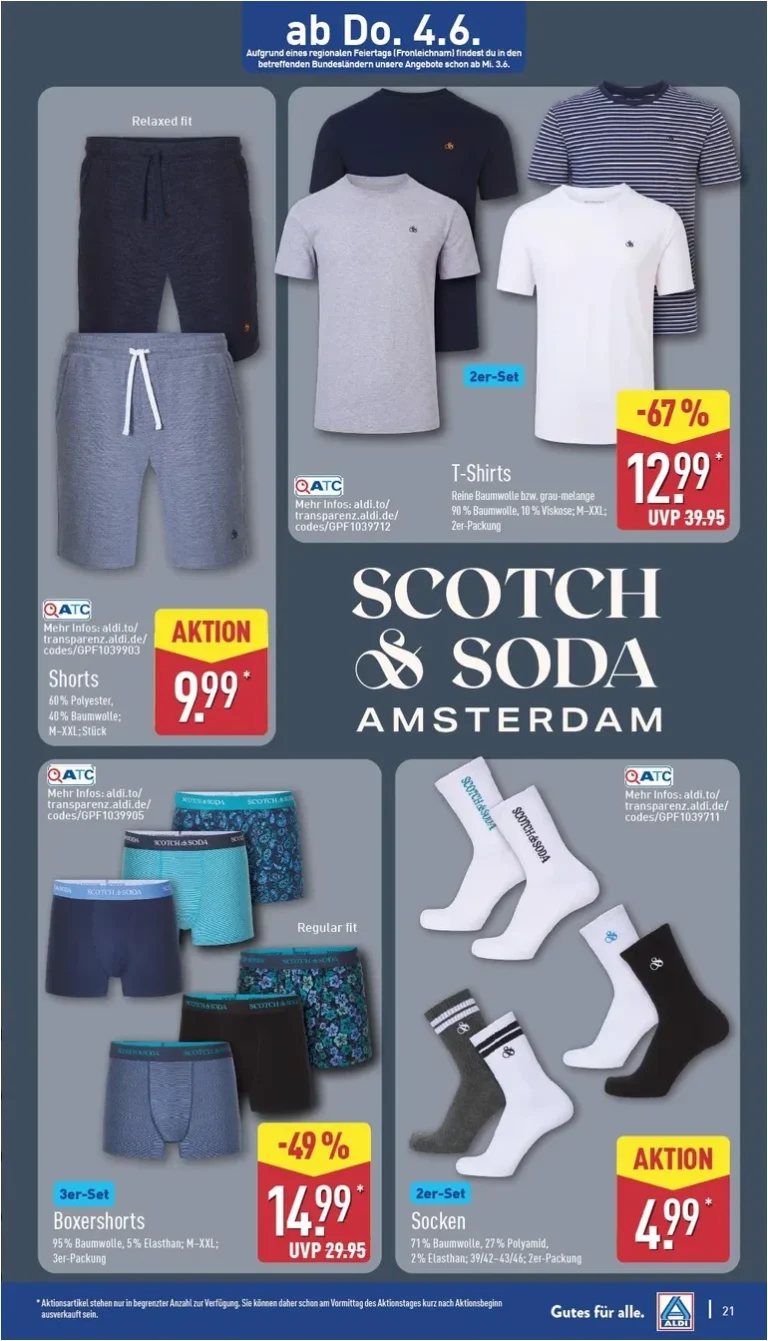 Nejnovější Aldi Nord Německo leták platný od 01.06.2026 ⭐ - strana 21