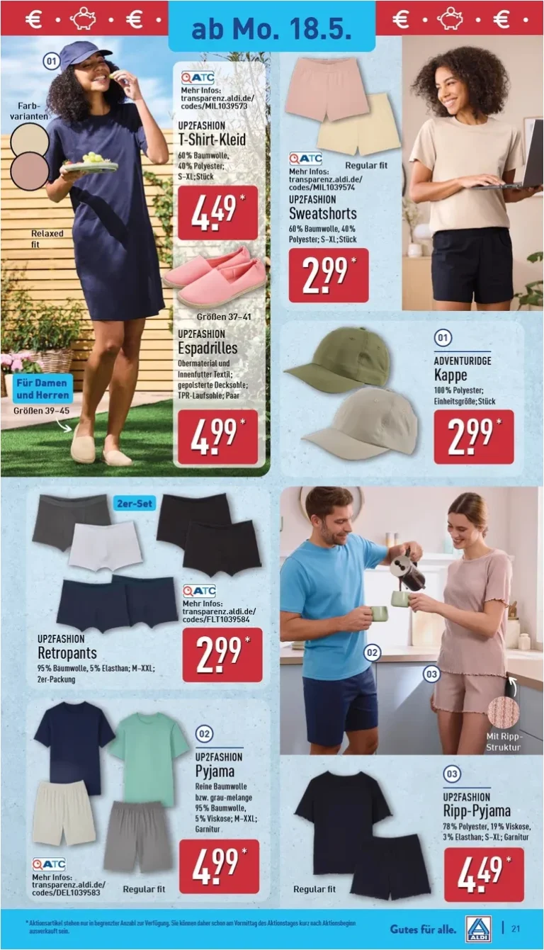 Akční leták Aldi Nord Německo platný od 18.05.2026 - strana 21