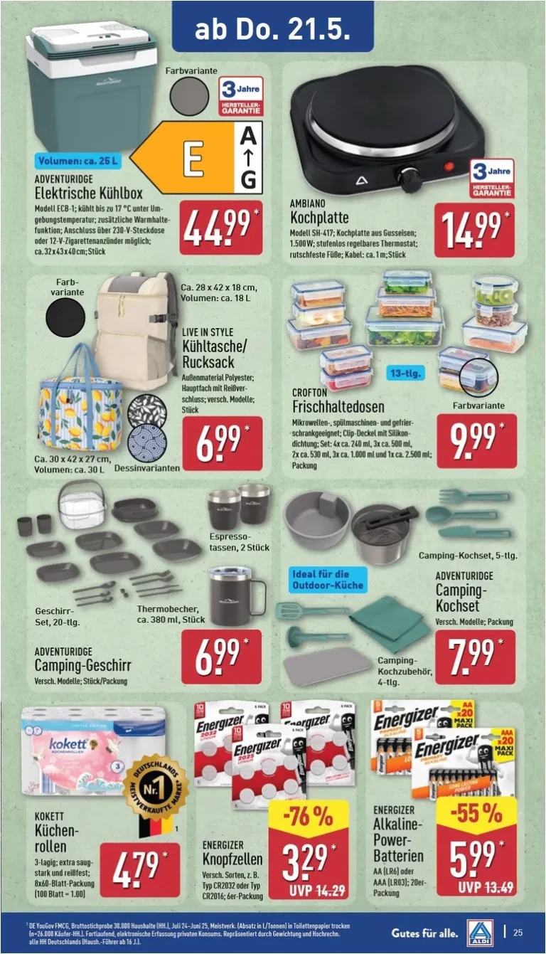 Akční leták Aldi Nord Německo platný od 18.05.2026 - strana 25