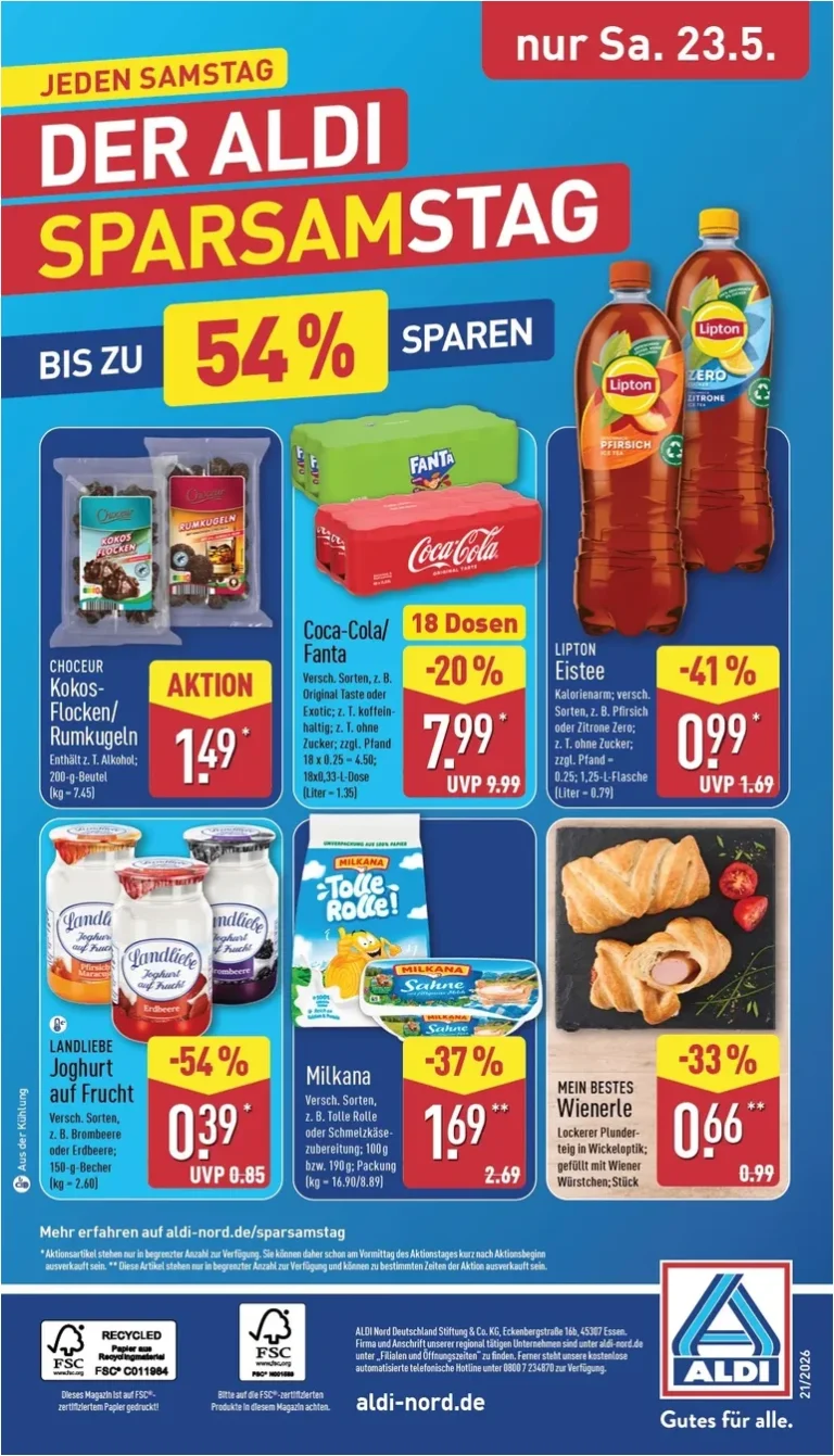 Akční leták Aldi Nord Německo platný od 18.05.2026 - strana 36