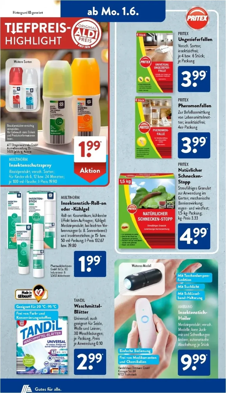 Nejnovější Aldi Süd Německo leták platný od 01.06.2026 ⭐ - strana 6