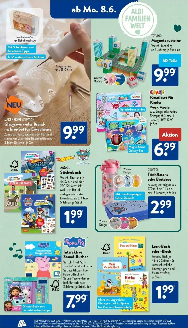 Nejnovější Aldi Süd Německo leták platný od 08.06.2026 ⭐ - strana 3
