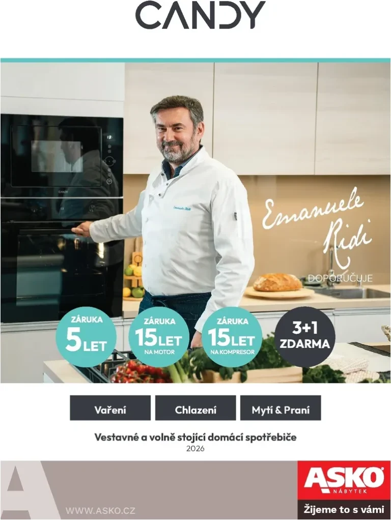Akční leták ASKO NÁBYTEK – Candy platný od 05.05.2026 - strana 1