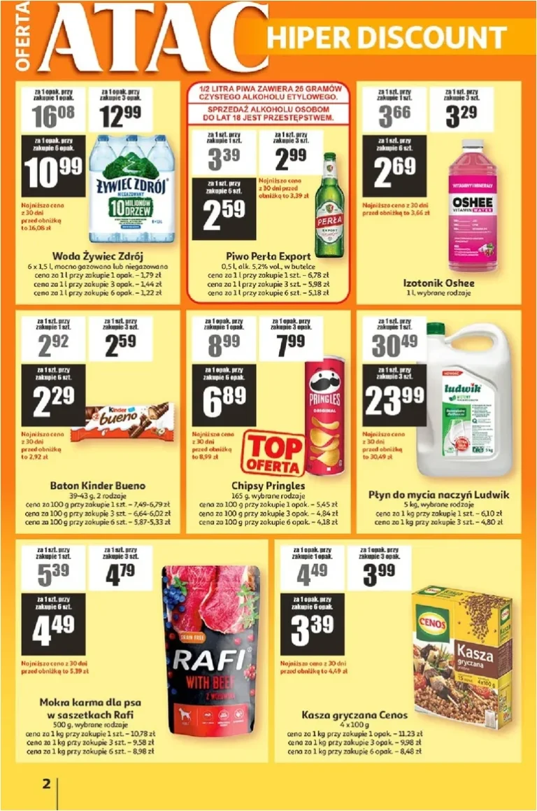 Akční leták Auchan Polsko – ATAC Hiper Discount platný od 21.05.2026 - strana 2