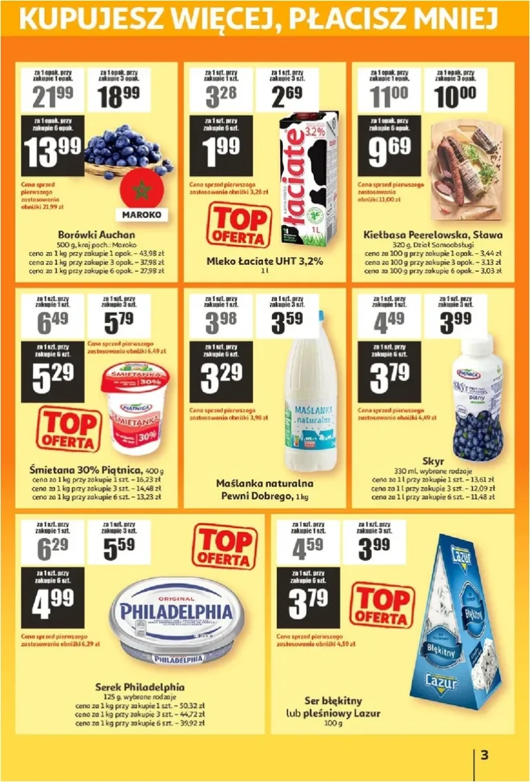 Akční leták Auchan Polsko – ATAC Hiper Discount platný od 21.05.2026 - strana 3