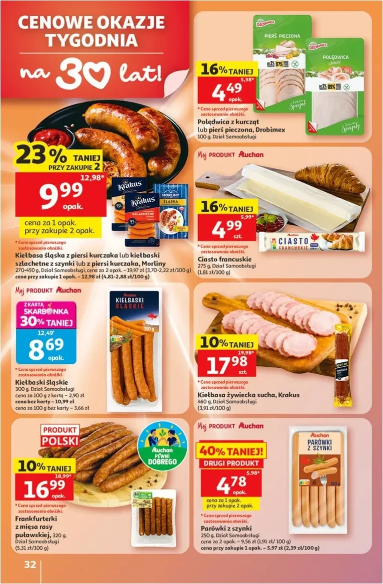 Akční leták Hipermarket Auchan Polsko platný od 21.05.2026 - strana 32