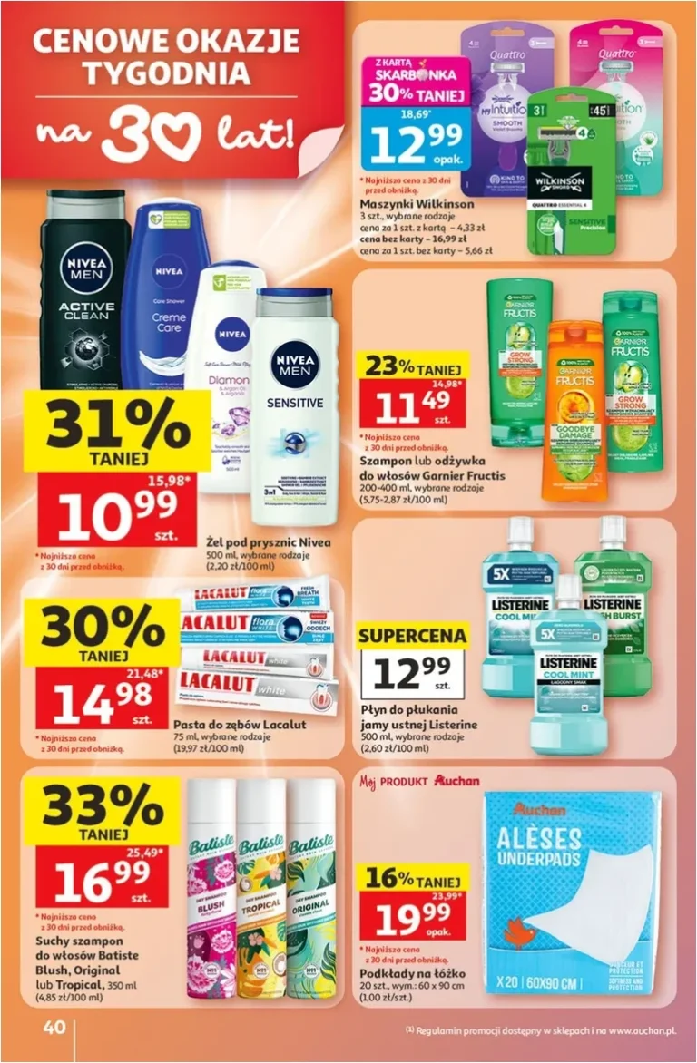 Akční leták Hipermarket Auchan Polsko platný od 21.05.2026 - strana 40