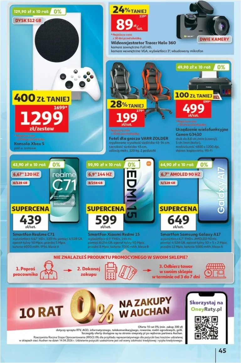 Akční leták Hipermarket Auchan Polsko platný od 21.05.2026 - strana 45