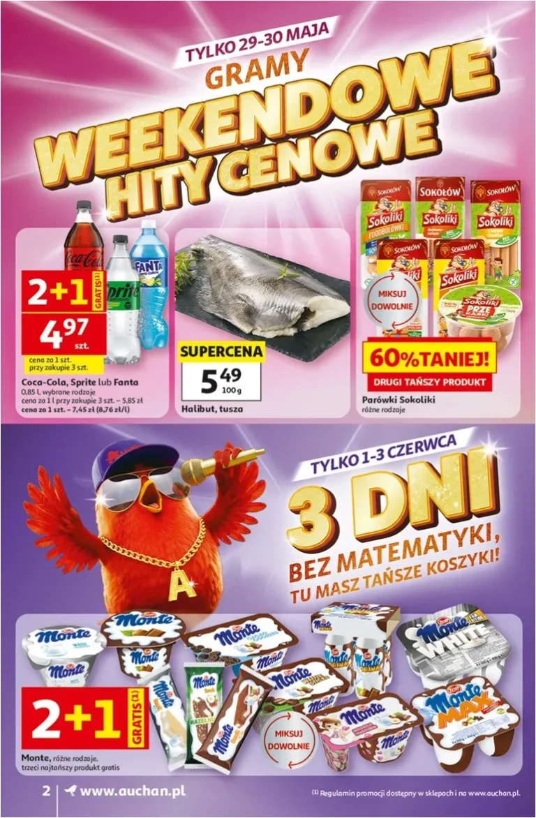 Nejnovější Supermarket Auchan Polsko leták platný od 28.05.2026 ⭐ - strana 2