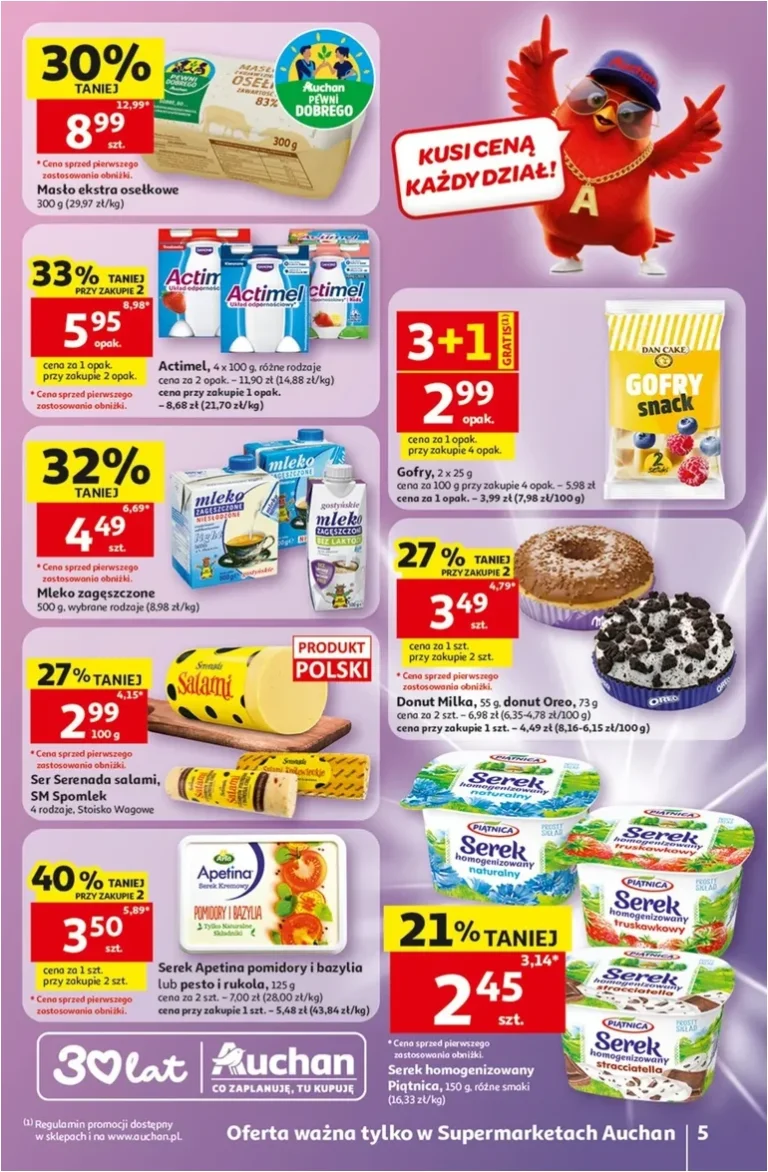 Nejnovější Supermarket Auchan Polsko leták platný od 28.05.2026 ⭐ - strana 5