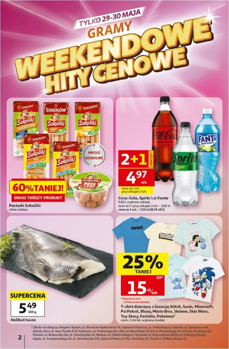 Nejnovější Hipermarket Auchan Polsko leták platný od 28.05.2026 ⭐ - strana 2