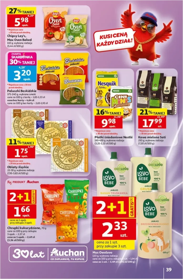 Nejnovější Hipermarket Auchan Polsko leták platný od 28.05.2026 ⭐ - strana 39
