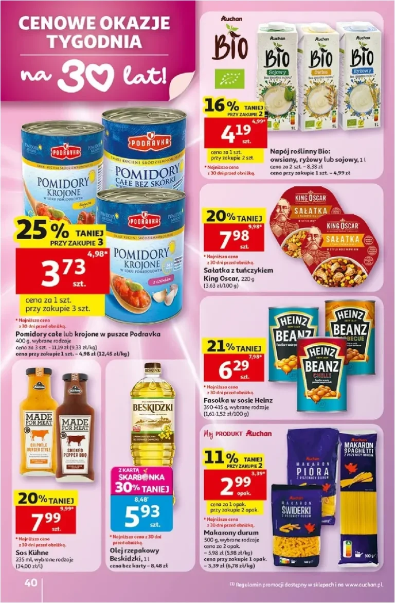 Nejnovější Hipermarket Auchan Polsko leták platný od 28.05.2026 ⭐ - strana 40