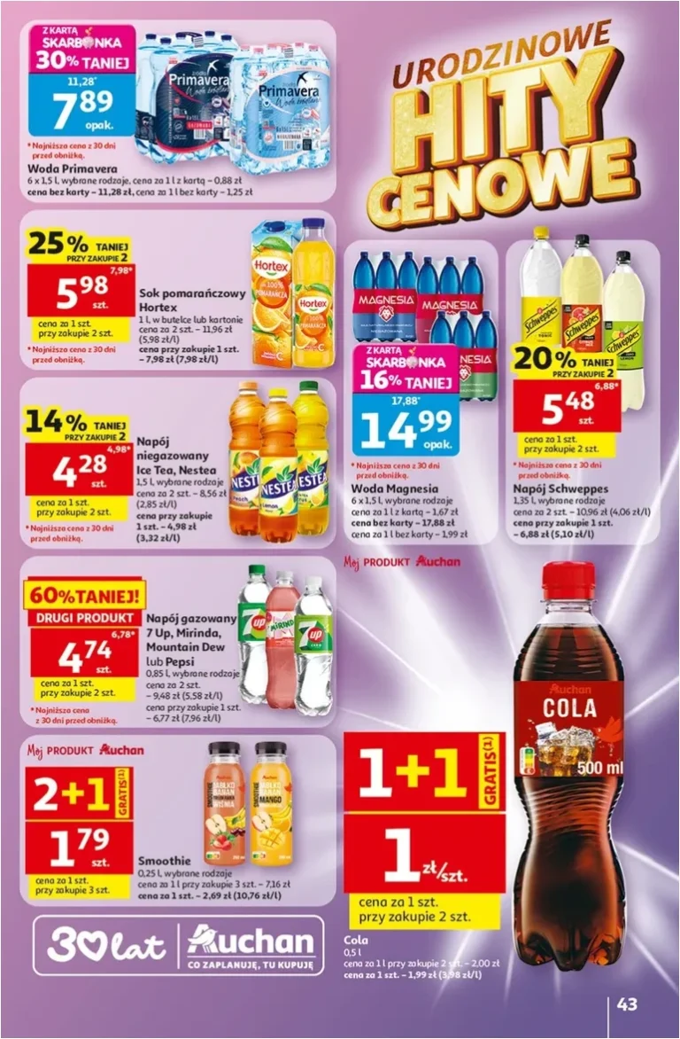 Nejnovější Hipermarket Auchan Polsko leták platný od 28.05.2026 ⭐ - strana 43