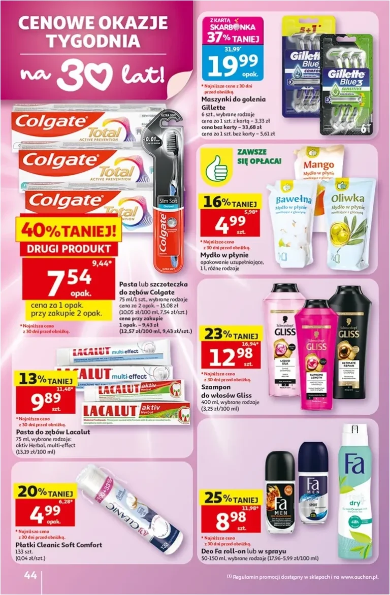 Nejnovější Hipermarket Auchan Polsko leták platný od 28.05.2026 ⭐ - strana 44