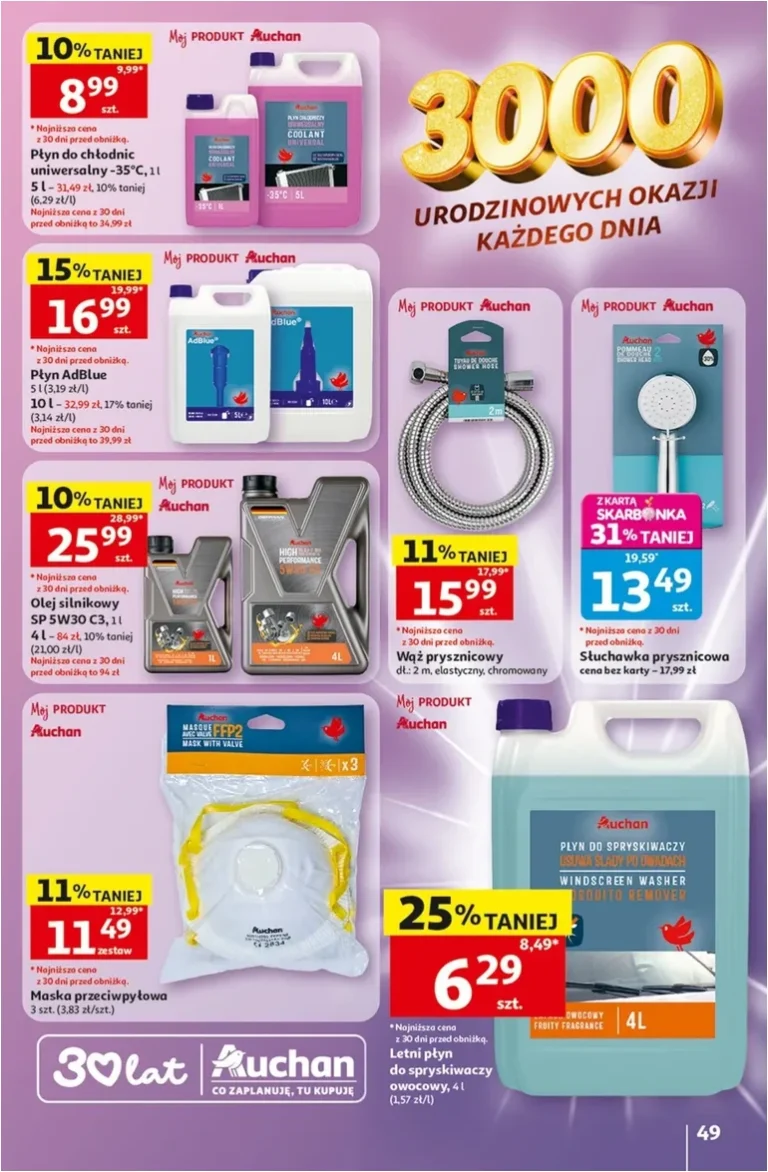 Nejnovější Hipermarket Auchan Polsko leták platný od 28.05.2026 ⭐ - strana 49