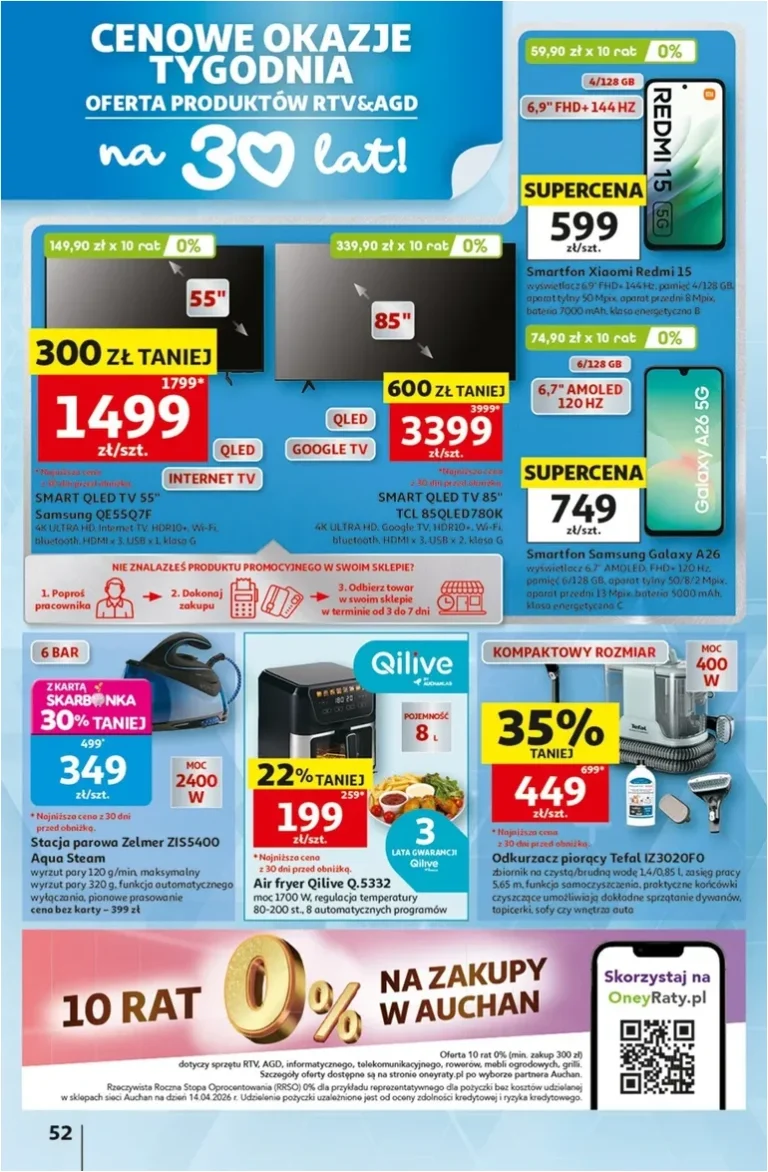 Nejnovější Hipermarket Auchan Polsko leták platný od 28.05.2026 ⭐ - strana 52