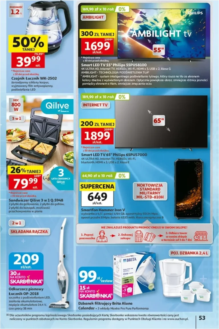 Nejnovější Hipermarket Auchan Polsko leták platný od 28.05.2026 ⭐ - strana 53