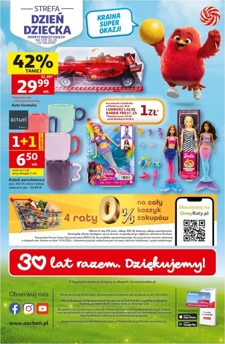 Nejnovější Hipermarket Auchan Polsko leták platný od 28.05.2026 ⭐ - strana 57