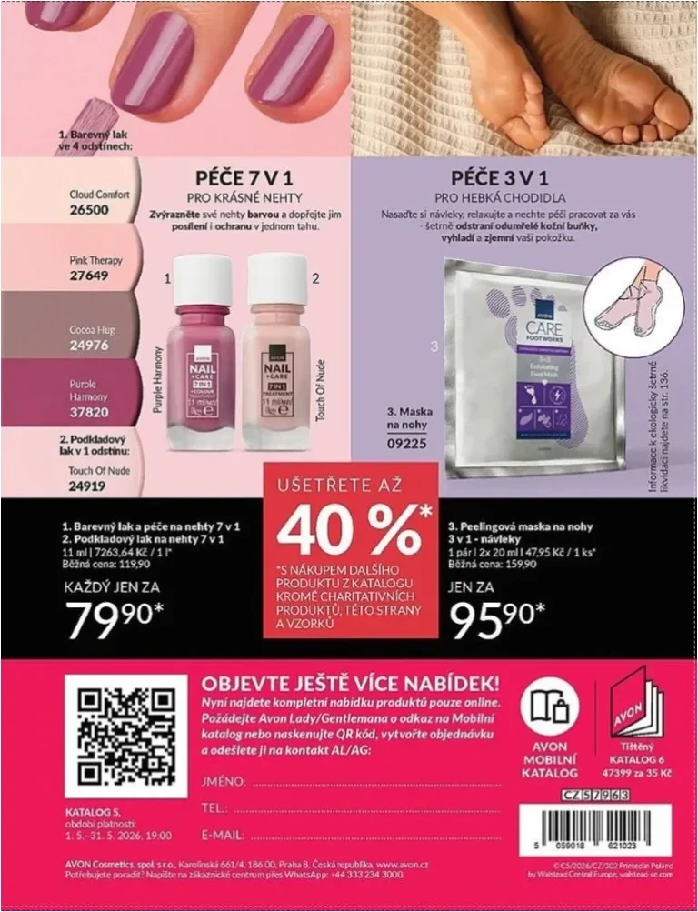 Akční leták AVON platný od 01.05.2026 - strana 91