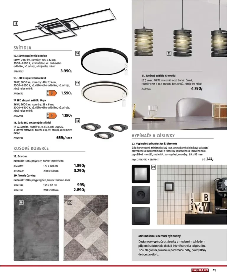 Akční leták Bauhaus – Světy interiérů platný od 19.05.2026 - strana 41
