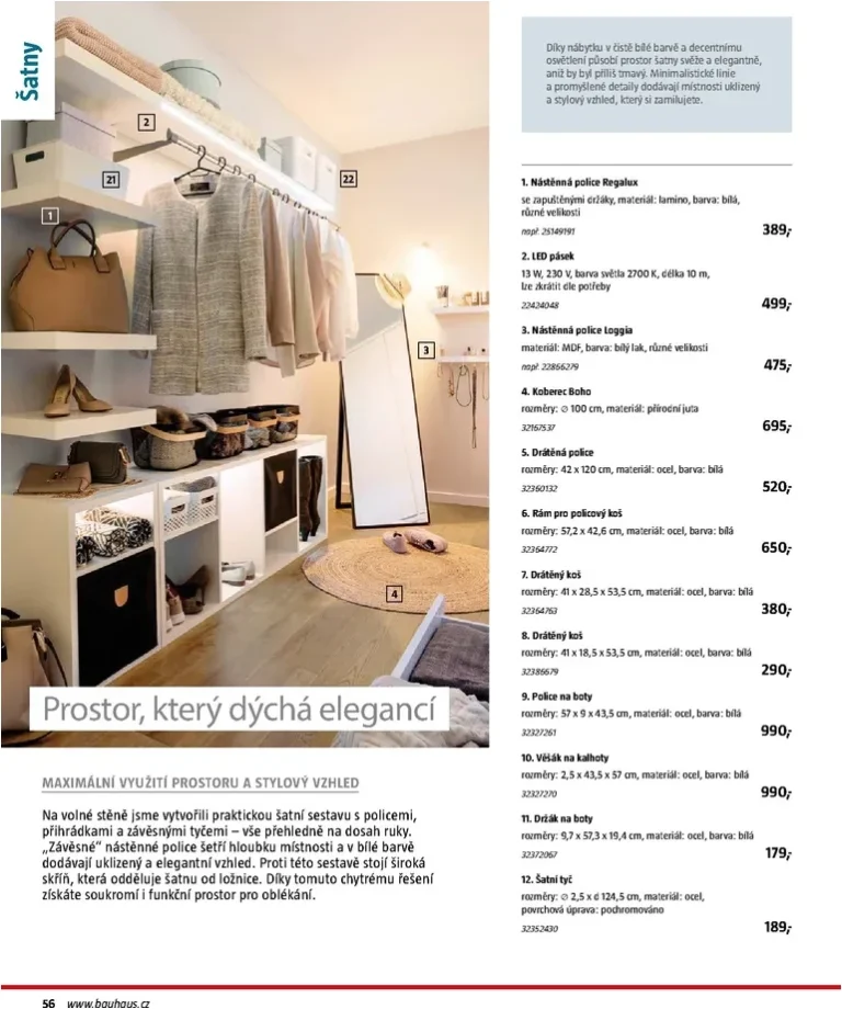 Akční leták Bauhaus – Světy interiérů platný od 19.05.2026 - strana 56