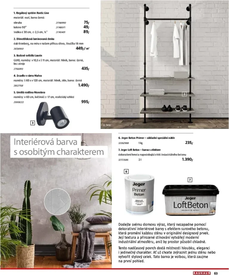 Akční leták Bauhaus – Světy interiérů platný od 19.05.2026 - strana 63