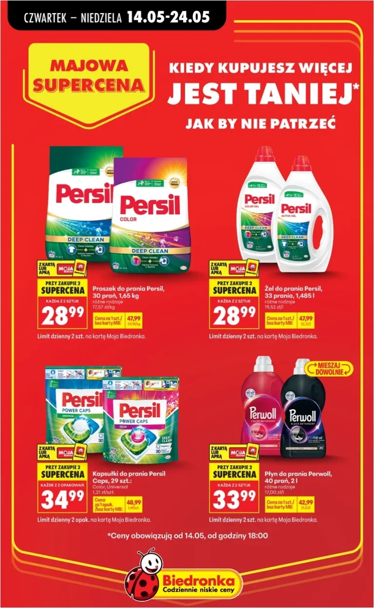 Akční leták Biedronka – Majowa supercena platný od 14.05.2026 - strana 2