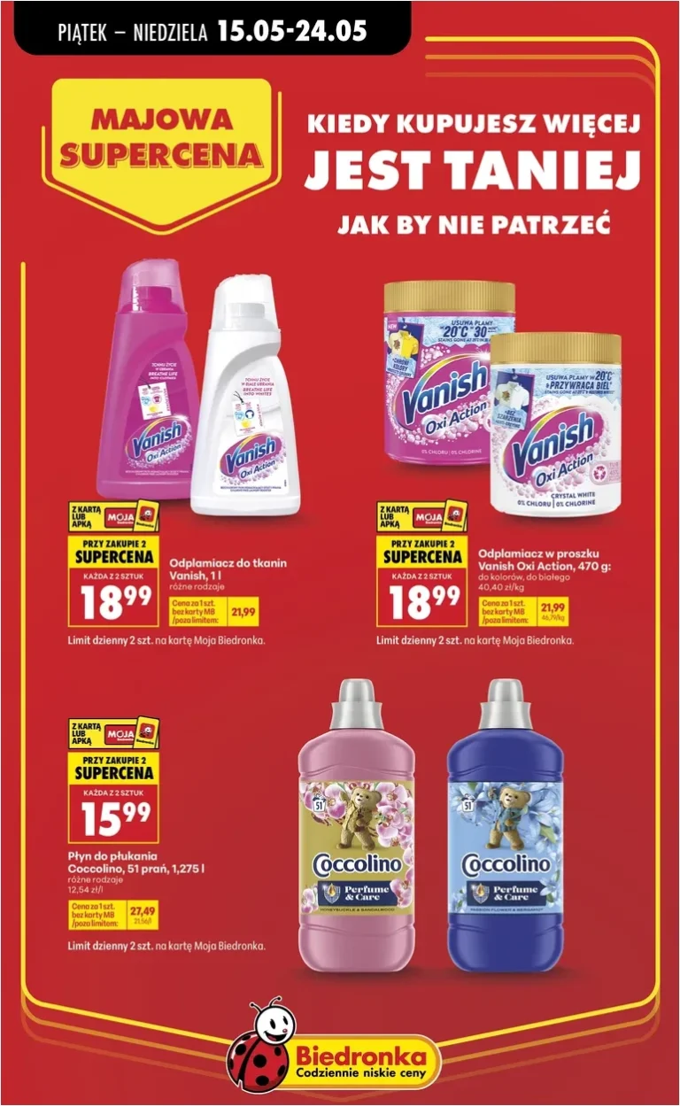 Akční leták Biedronka – Majowa supercena platný od 14.05.2026 - strana 5