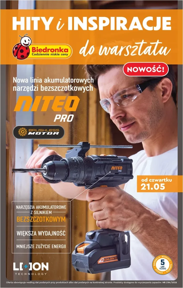 Akční leták Biedronka – Hity i inspiracje platný od 21.05.2026 - strana 1
