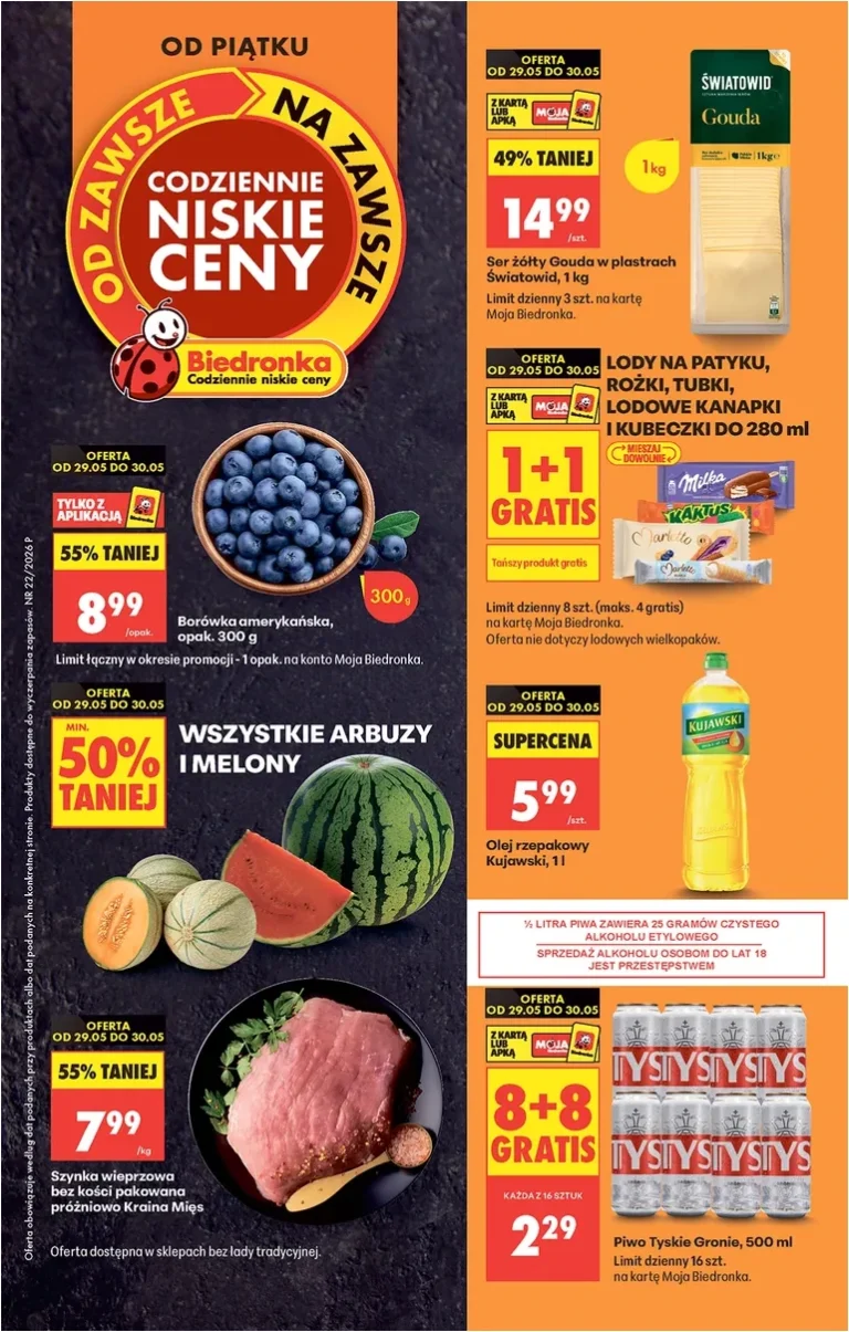 Akční leták Biedronka platný od 29.05.2026 - strana 1