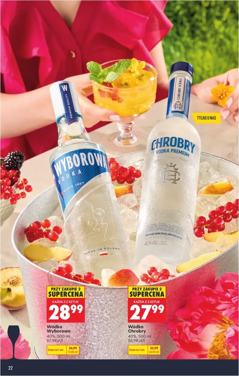 Akční leták Biedronka – Alkohol platný od 18.05.2026 - strana 22
