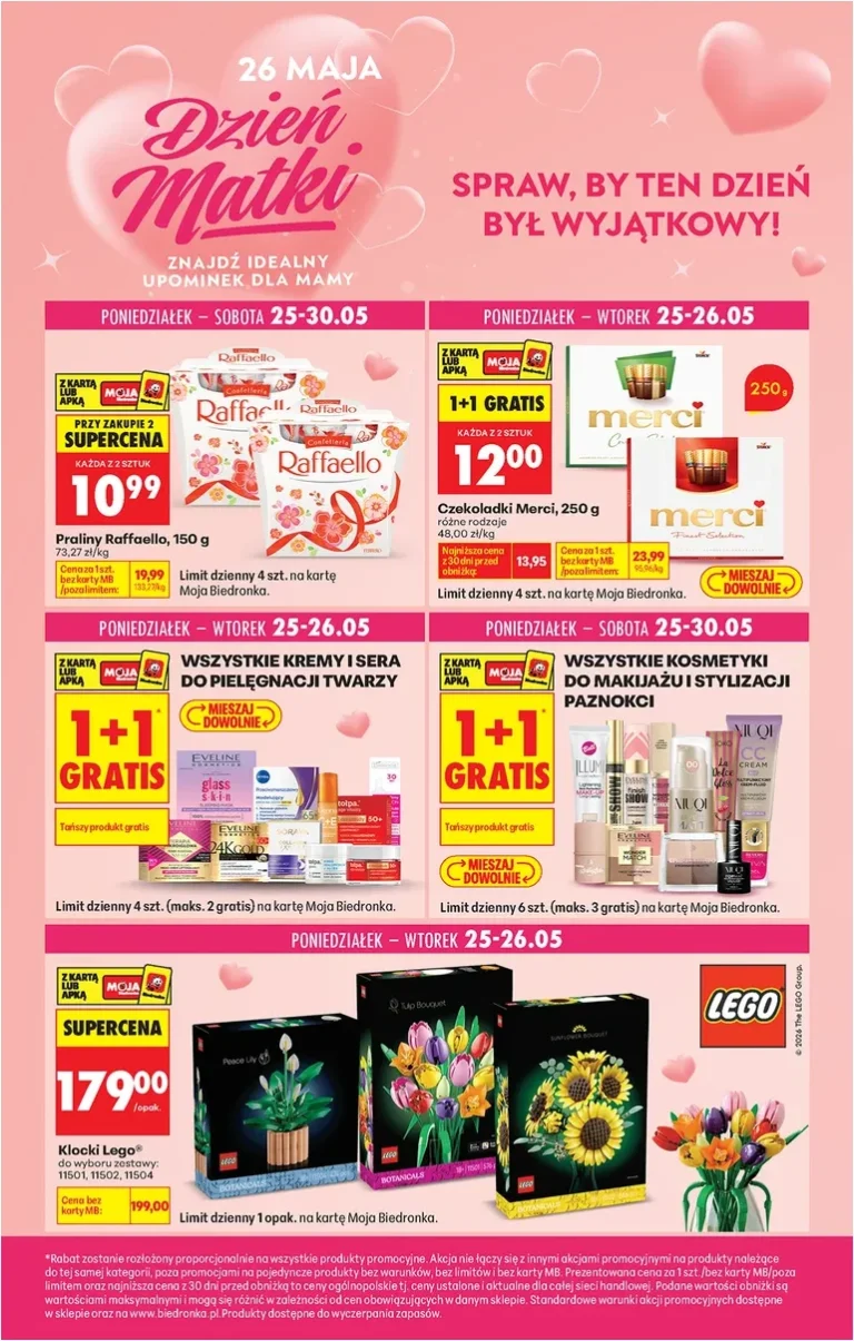 Akční leták Biedronka – Dzień matki oferta platný od 25.05.2026 - strana 1