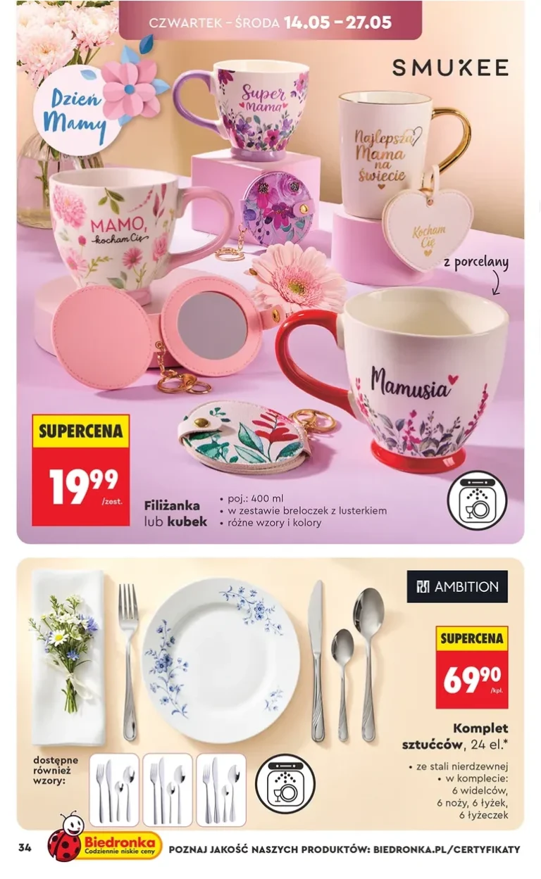 Akční leták Biedronka – Hity i inspiracje platný od 09.05.2026 - strana 36